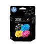HP 6L6S6UE Combo 2-Pack BK/Color No. 308 Druckerpatronen