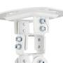 LogiLink BP0057 - Ceiling - 13.5 kg - White - Aluminum - Steel - -15 - 15° - 360°
