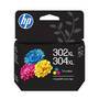 HP B7RT8AE Tintenpatrone 3-farbig No. 302 XL / 304 XL Druckerpatronen
