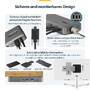 STARTECH.COM USB4 Docking Station Driverless Dual 4K for macOS and Windows Universal USB-C Dock with