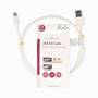 Nedis USB-Kabel / USB 2.0 / USB-A Stecker / USB-C™ Stecker / 15 W / 480 Mbps / Vernickelt / 1.00 m / Rund / PVC / Weiss / Label