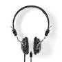 Nedis On-Ear-Kopfhörer mit Kabel / USB-C™ / Kabellänge: 1.10 m / Schwarz