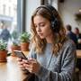 Nedis On-Ear-Kopfhörer mit Kabel / USB-C™ / Kabellänge: 1.10 m / Schwarz