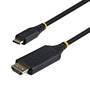 STARTECH.COM 2m USB-C to HDMI Adapter Cable Gripping HDMI Connector 4K 60Hz Thunderbolt Compatible H
