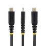 STARTECH.COM 2m USB-C to HDMI Adapter Cable Gripping HDMI Connector 4K 60Hz Thunderbolt Compatible H