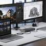 STARTECH.COM Thunderbolt 5 Universal Docking Station for Mac & Windows with Quad Monitors 140W Power