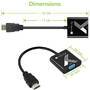 Techly HDMI/VGA Konverter, 0.1m (IDATA-HDMI-VGA2P)