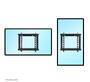 NEOMOUNTS BY NEWSTAR NEOMOUNTS Wall Mounted video wall mount pop-out/lportrait & landscape pre-assem