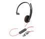 HP Poly Blackwire 3210 Monaural USB-C Headset +USB-C/A Adapter (8X214AA)