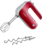 Bosch MFQ40303 - Hand mixer - Red - Mixing - 1.4 m - 500 W - 220 - 240 V