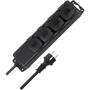 Brennenstuhl BN-1159960 - 4 AC outlet(s) - 230 V - Black - 2 m