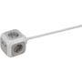 Brennenstuhl 1150100 - 1.4 m - 4 AC outlet(s) - Indoor - Type F - IP20 - Gray - White