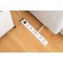 Brennenstuhl 1150650326 - 1.5 m - 4 AC outlet(s) - Indoor - Black - 300 mm - Black