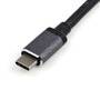 STARTECH.COM USB-C Multiport Adapter - HDMI / VGA - PD - SD - Ethernet - Audio - 30cm Cable - USB-C 