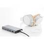 STARTECH.COM USB-C Multiport Adapter - HDMI / VGA - PD - SD - Ethernet - Audio - 30cm Cable - USB-C 