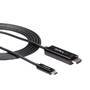 STARTECH.COM 2m 6ft. USB-C to HDMI Cable - 4K at 60 Hz - Black (CDP2HD2MBNL)