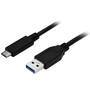 StarTech.com USB to USB-C Cable - M/M - 1 m (3 ft.) - USB 3.0 - USB-A to USB-C - 1 m - USB A - USB C - USB 3.2 Gen 1 (3.1 Gen 1) - 5000 Mbit/s - Black