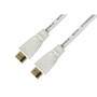Techly HDMI Kabel A M/M high speed 5m weiß (ICOC-HDMI-4-050NWT)