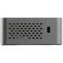 StarTech.com Thunderbolt 3 Dock w/ USB-C Host Compatibility - Dual 4K 60Hz DisplayPort 1.4 or Dual HDMI Monitors - Single 8K - TB3/USB-C Laptop Docking Station - 96W PD - 5xUSB - 10Gbps - Wired - Thunderbolt 3 - 96 W - 3.5 mm - Black - Grey - 40 Gbit/s
