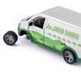 SIKU 2005 VW T6 mit Rasentraktor