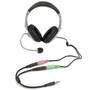 STARTECH.COM 3,5mm Klinke Audio Y-Kabel - 4 pol. auf 3 pol. Headset Adapter fur Headsets mit Kopfhör