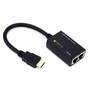 Techly IDATA-EXT-E30D - HDMI - HDMI - Cat5e,Cat6 - 1920 x 1080 pixels - Black - 30 m