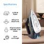 Braun Dampfbügeleisen SI9682 DB TexStyle 9 dunkelblau