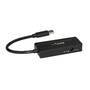 StarTech.com 4 Port USB 3.0 Hub (SuperSpeed 5Gbps) with Fast Charge – Portable USB 3.1 Gen 1 Type-A Laptop/Desktop Hub - USB Bus Power or Self Powered for High Performance – Mini/Compact - USB 3.2 Gen 1 (3.1 Gen 1) Type-A - USB 3.2 Gen 1 (3.1 Gen 1) Type-