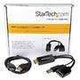 StarTech.com HDMI to DisplayPort Adapter - 4K 30Hz - 3840 x 2160 pixels - 1080p,720p - 120 Hz - Black - MegaChips - STDP2600 - Active video converter