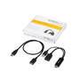 StarTech.com HDMI to DisplayPort Adapter - 4K 30Hz - 3840 x 2160 pixels - 1080p,720p - 120 Hz - Black - MegaChips - STDP2600 - Active video converter