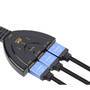 Techly HDMI Switch 3x1 4K Pigtail 0,5m (IDATA-HDMI-3F30)