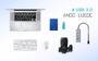 i-tec Metal USB-C HUB 4 Port - USB 3.2 Gen 1 (3.1 Gen 1) Type-C - USB 3.2 Gen 1 (3.1 Gen 1) Type-A - 5000 Mbit/s - Grey - Android - Chrome - 96 mm