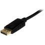 StarTech.com DisplayPort to HDMI Converter Cable - 3 ft (1m) - 4K - 1 m - 3840 x 2160 pixels - 1080p,720p - Black - Passive video converter - RoHS - CE - FCC