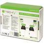 Techly IDATA-EXT-E70I - 1920 x 1080 pixels - AV transmitter & receiver - 60 m - Wired - Black