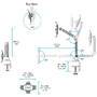 StarTech.com Desk-Mount Tablet Arm - Articulating - For iPad or Android - Tablet/UMPC - Indoor - White