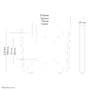NEOMOUNTS BY NEWSTAR NEOMOUNTS FPMA-W25BLACK wall mount suitable for screens up to 76cm 30Zoll (FPMA