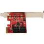 StarTech.com SATA PCIe CARD - 4 Port 6GBPS