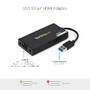 StarTech.com USB 3.0 to HDMI Adapter - DisplayLink Certified - 4K 30Hz - 3.2 Gen 1 (3.1 Gen 1) - USB Type-A - HDMI output - 3840 x 2160 pixels