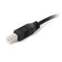 STARTECH.COM 10m Aktives USB 2.0 A auf B Kabel - USB Anschlusskabel - Stecker/Stecker - Schwarz (USB