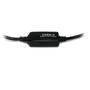 STARTECH.COM 10m Aktives USB 2.0 A auf B Kabel - USB Anschlusskabel - Stecker/Stecker - Schwarz (USB