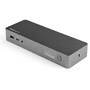 StarTech.com USB-C & USB-A Dock - Hybrid Universal Laptop Docking Station with 100W Power Delivery - Dual Monitor 4K 60Hz HDMI & DisplayPort - 4x USB 3.1 Gen 1 Hub - GbE - Windows & Mac - Wired - USB 3.2 Gen 1 (3.1 Gen 1) Type-C - 3.5 mm - IEEE 802.3,IEEE