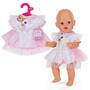 Zapf BABY born Kleid Schwan 43cm