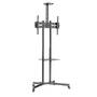 TECHLY TV Trolley für LCD LED TV 37-70Zoll 93,98-177,8cm schwarz mit Ablage (ICA-TR216T)