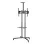 TECHLY TV Trolley für LCD LED TV 37-70Zoll 93,98-177,8cm schwarz mit Ablage (ICA-TR216T)