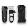 Braun Series 3 301s - Foil shaver - 2 SensoFoil - Black - LED - Battery - Nickel-Metal Hydride (NiMH)