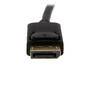 STARTECH.COM 6 ft DisplayPort to VGA Adapter Converter Cable DP to VGA 1920x1200 - Black (DP2VGAMM6B
