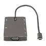 STARTECH.COM USB-C Multiport Adapter USB C auf HDMI 4K 30Hz/VGA Reiseadapter/Docking station USB 3.0