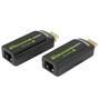 TECHLY HDMI Extender Full HD ueber Cat6 6A 7 max.40m ermoeglicht Verlaengerung des HDMI Signals uebe