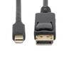 StarTech.com 6ft (2m) Mini DisplayPort to DisplayPort 1.2 Cable - 4K x 2K UHD Mini DisplayPort to DisplayPort Adapter Cable - Mini DP to DP Cable for Monitor - mDP to DP Converter Cord - 1.8 m - Mini DisplayPort - DisplayPort - Male - Male - 3840 x 2400 p