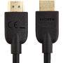Techly HDMI 4K 60Hz High Speed Anschlusskabel mit Ethernet schwarz 5 m - Cable - Audio/Multimedia